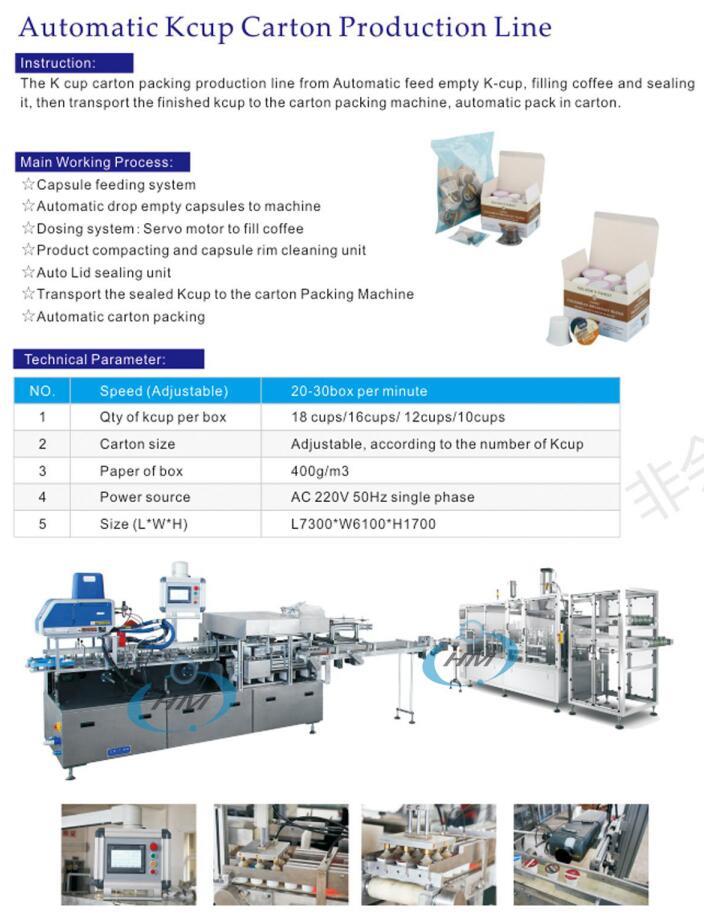 kcup packaging line