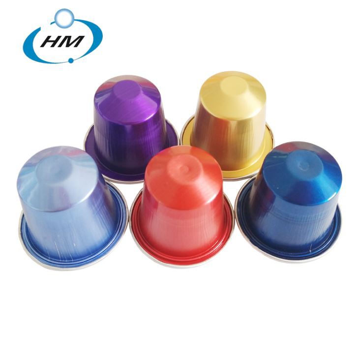 Food Grade Empty Nespresso Aluminum Capsules Best Quality Hot Sale