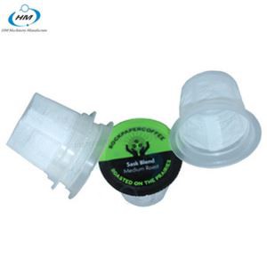 Can Customized Disposable Empty K Cup With Weld Filter And Cup Lid