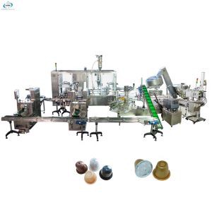 Factory Manufacturer Espresso Coffee Capsules Filling Machine