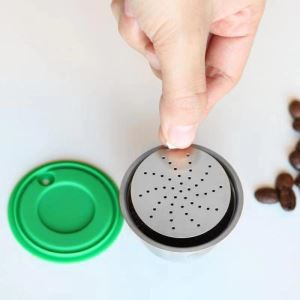 High Quality Refillable Compatible Stainless Steel Coffee Capsule For Dolce Gusto Dispensers