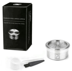 Reusable Lavazza Modomio Stainless Steel Coffee Capsules Empty