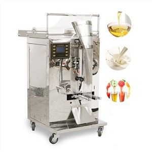 2022 New Automatic Plastic Small Packing Machine Price Cream Filling Sachet Sealing Liquid Packaging Machine