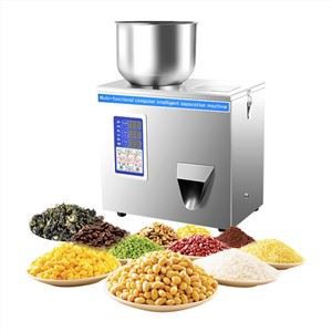 Small Particle Powder Weight And Filling Machine Automatic Ration Filling Machine For Flour Coffee Sugar Grains Rice